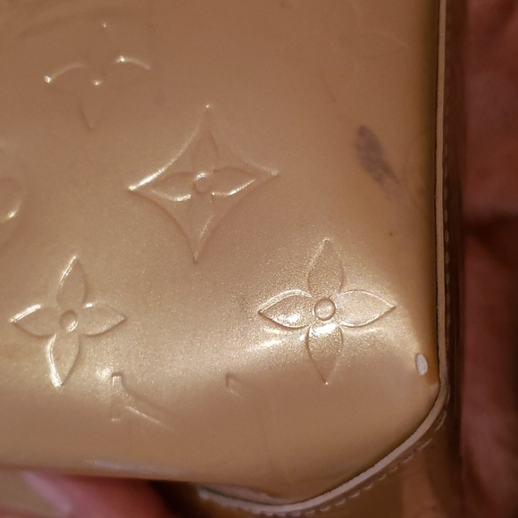 LOUIS VUITTON Reade PM Monogram Vernis Noisette Tote Handbag - Picture 7 of 13